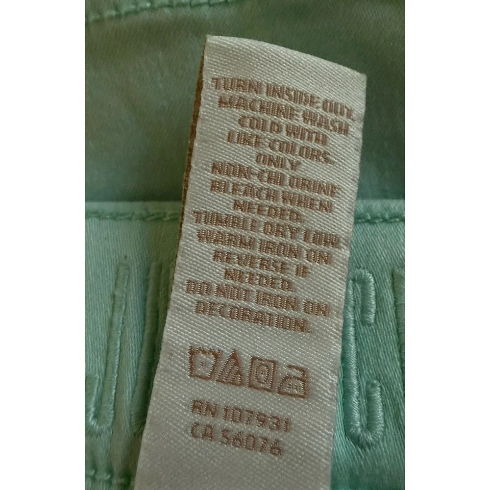 Justice Girls Ankle Jeggings Lot Of 3 MidRise Sz 10 Pull on Pant Denin Pink Mint